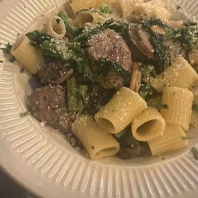 Rigatoni, Broccoli Di Rabe, Shrimp.