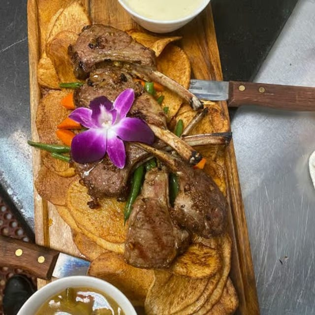 Grilled Lamb Chops.