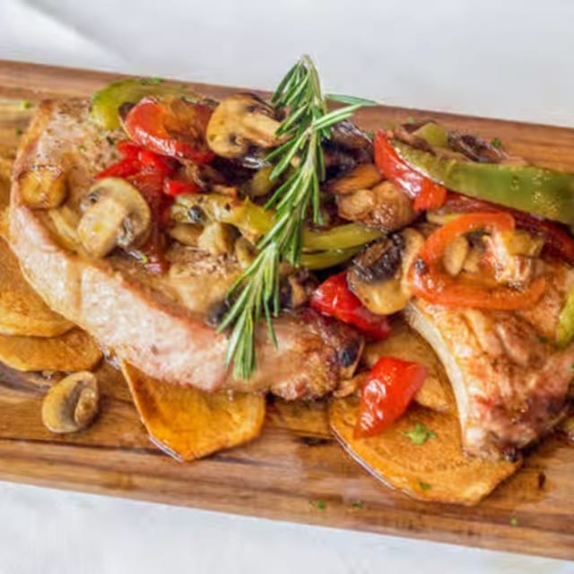 Grilled Pork Chops.