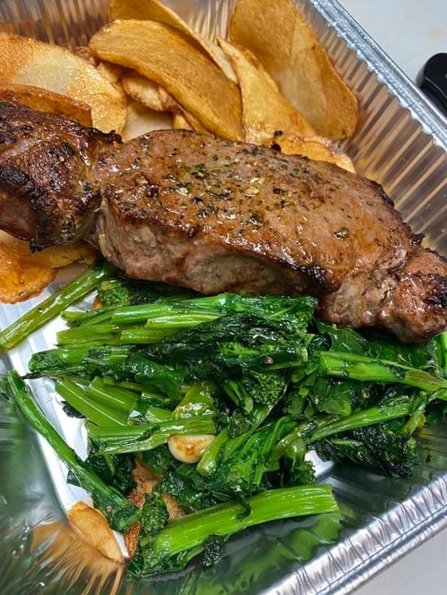 Grilled New York Steak Alla Frank Sinatra.
