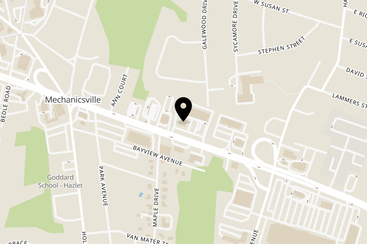 Map showing the location of Assaggini Di Roma on 3253 NJ-35 in Hazlet